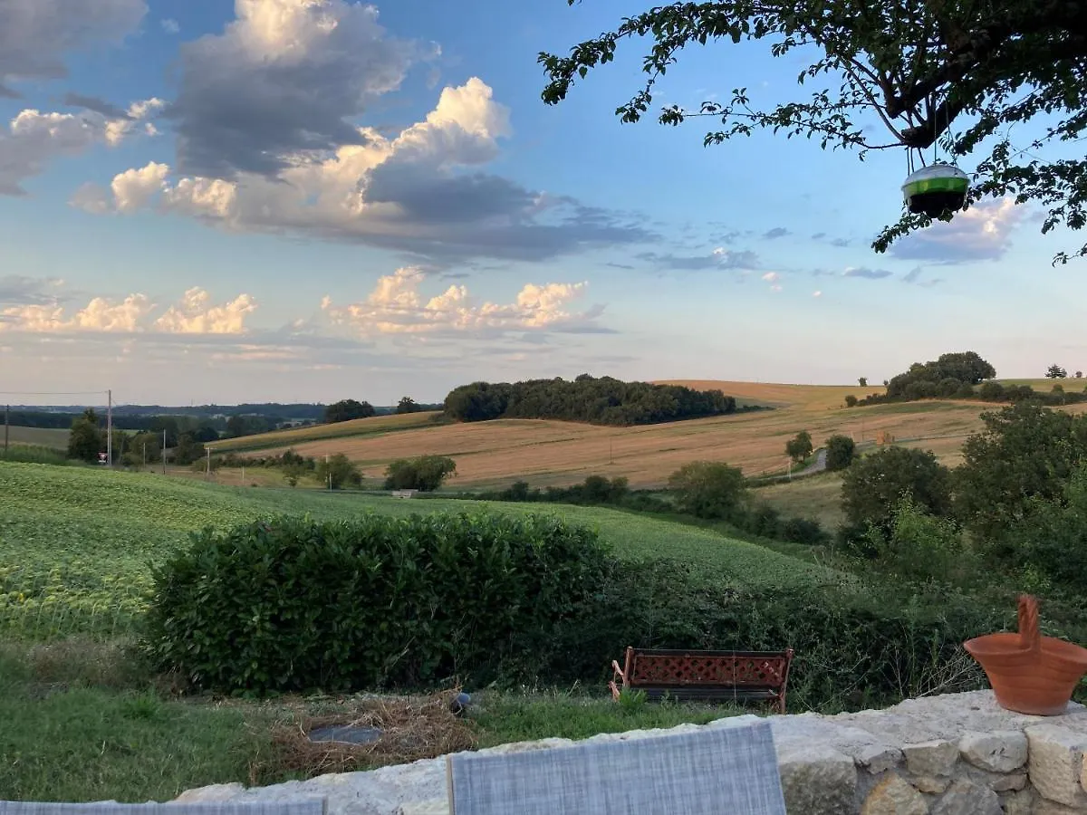 Villa Avec Vue - Piscine Privee, Cuisine D'Ete, Jeux Video Et Appareils De Fitness Puygaillard-de-Lomagne