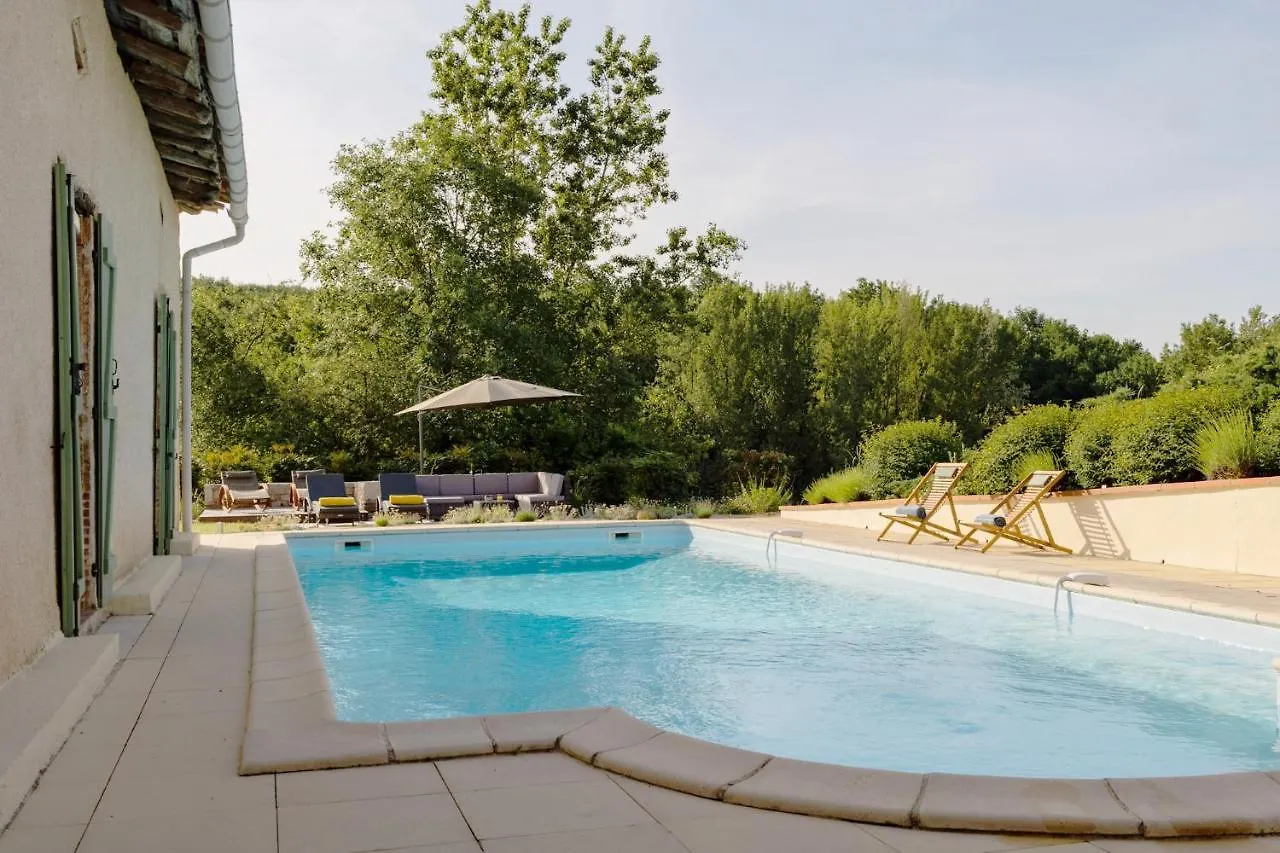 Villa Avec Vue - Piscine Privee, Cuisine D'Ete, Jeux Video Et Appareils De Fitness Puygaillard-de-Lomagne