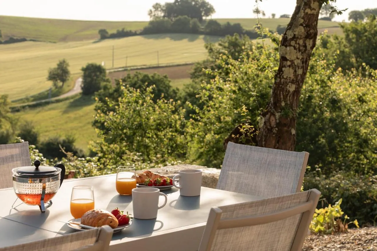 Villa Avec Vue - Piscine Privee, Cuisine D'Ete, Jeux Video Et Appareils De Fitness Puygaillard-de-Lomagne